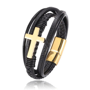 Faith Steel Cross armband - Limited Edition